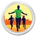thumbnail image 1 of 1 oz Silver Colorized Round - APMEX (Running), 1 of 3