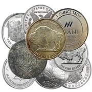 1 oz Silver Generic Rounds .999 Fine (Varied Condition)