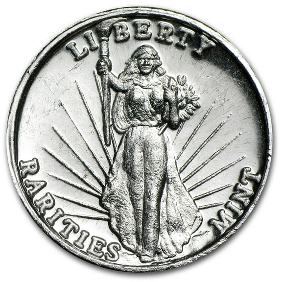 1 oz Silver High Relief Round - Rarities Mint (Saint-Gaudens)