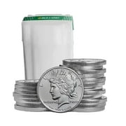 1 oz Silver Peace Dollar Round - Tube of 20 Rounds