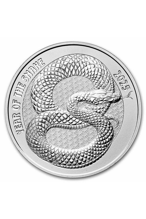 1 oz Silver Round - 2025 APMEX Year of the Snake (Series 2)