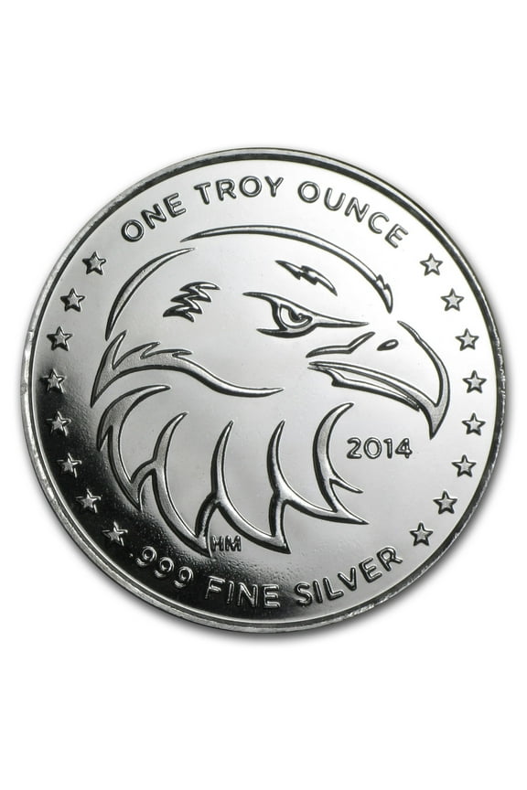 1 oz Silver Round - APMEX (2014 Eagle Eye)