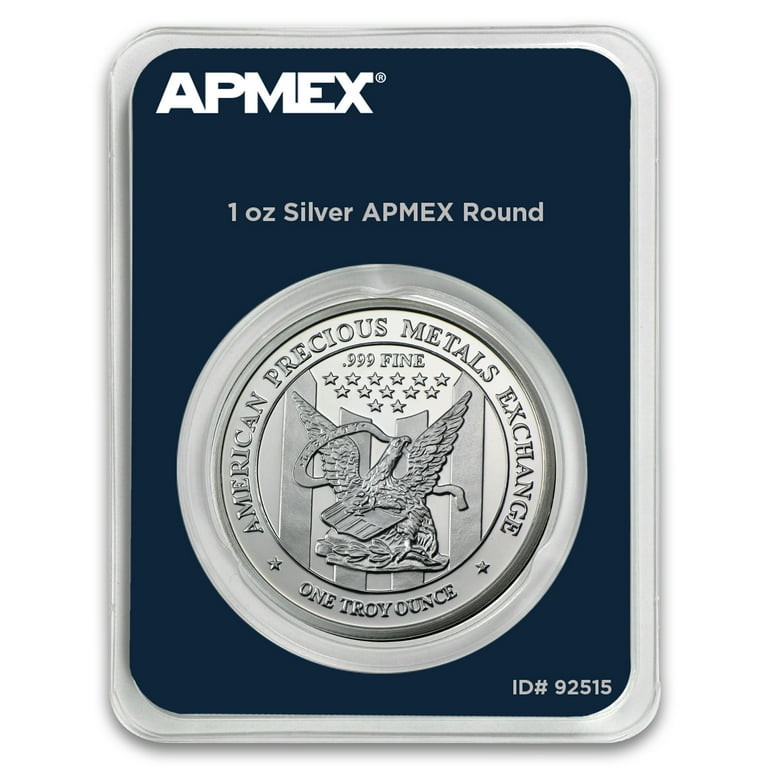 APMEX 1 oz Silver Eagle Bullion Round - Sealed in TEP - Walmart.com