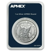 1 oz Silver Round - APMEX In TEP