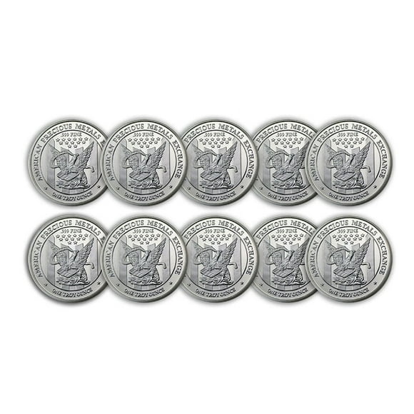 1 oz Silver Round - APMEX (Lot of 10)