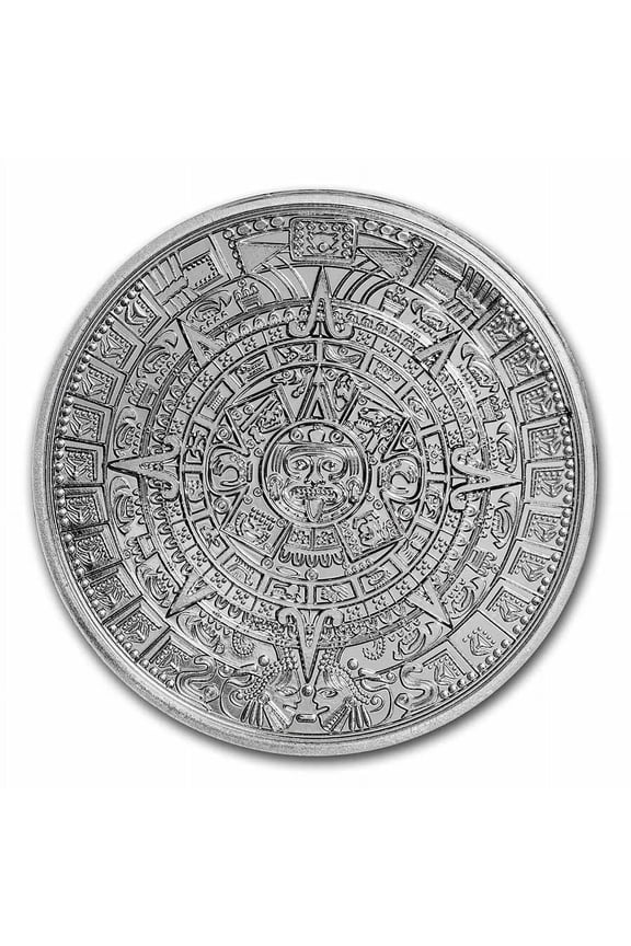 1 oz Silver Round - Aztec