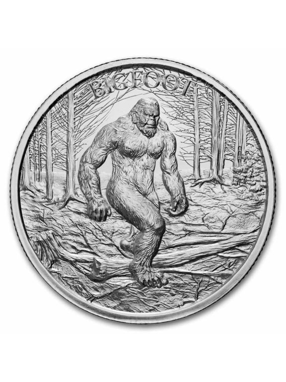 1 oz Silver Round - Bigfoot