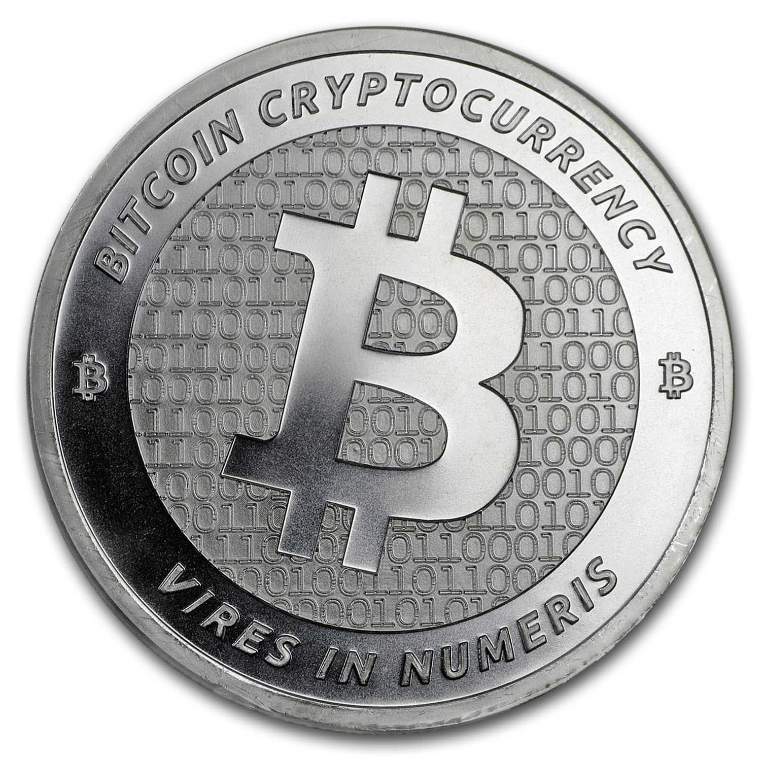 1 oz Silver Round - Bitcoin (GSM) - Walmart.com