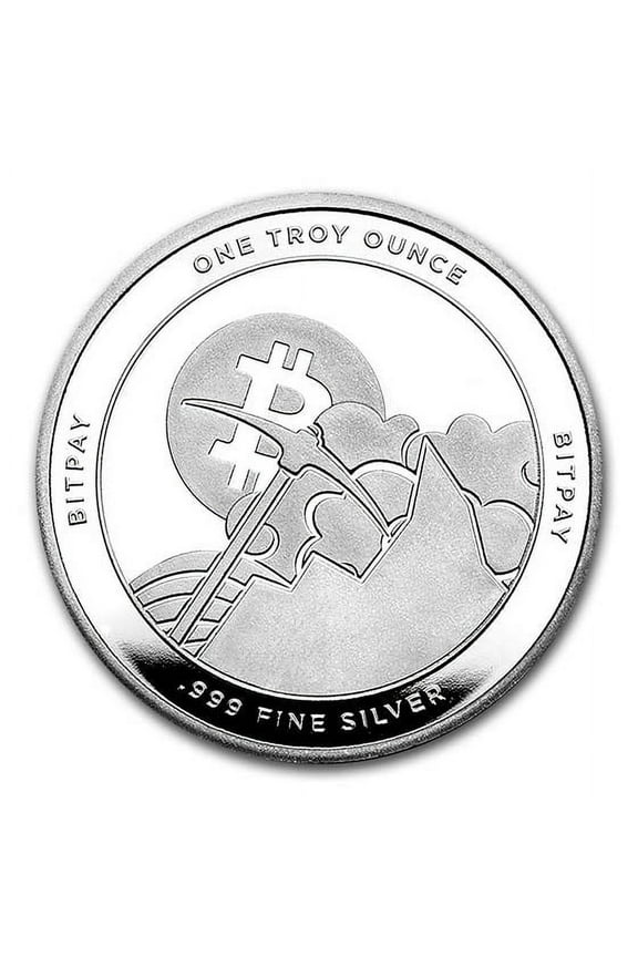 1 oz Silver Round - Bitpay
