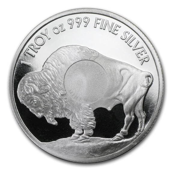 1 oz Silver Round - Buffalo (Mint Mark SI)