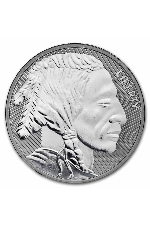 1 oz Silver Round - Buffalo (Reverse Proof)