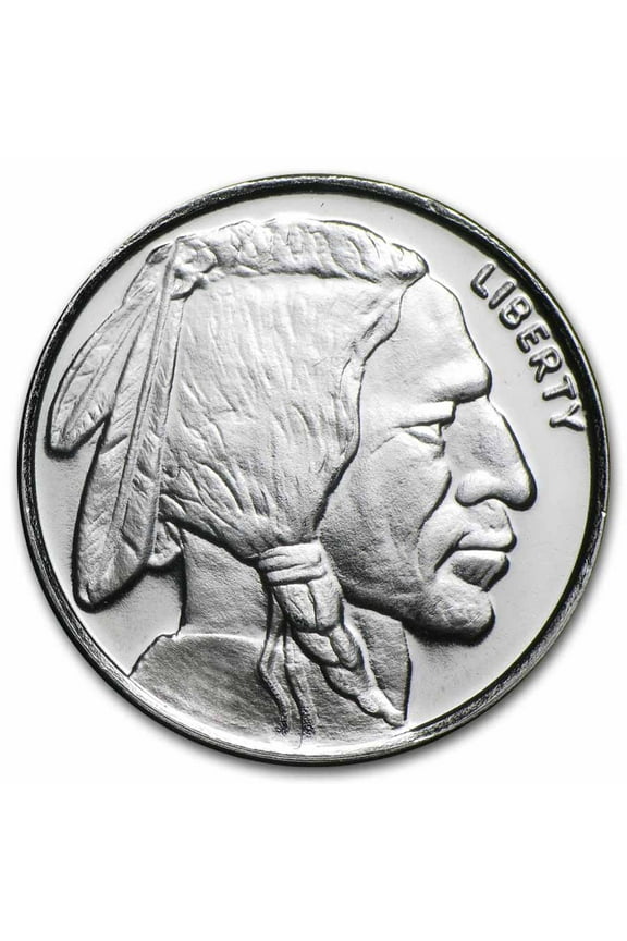 1 oz Silver Round - Buffalo