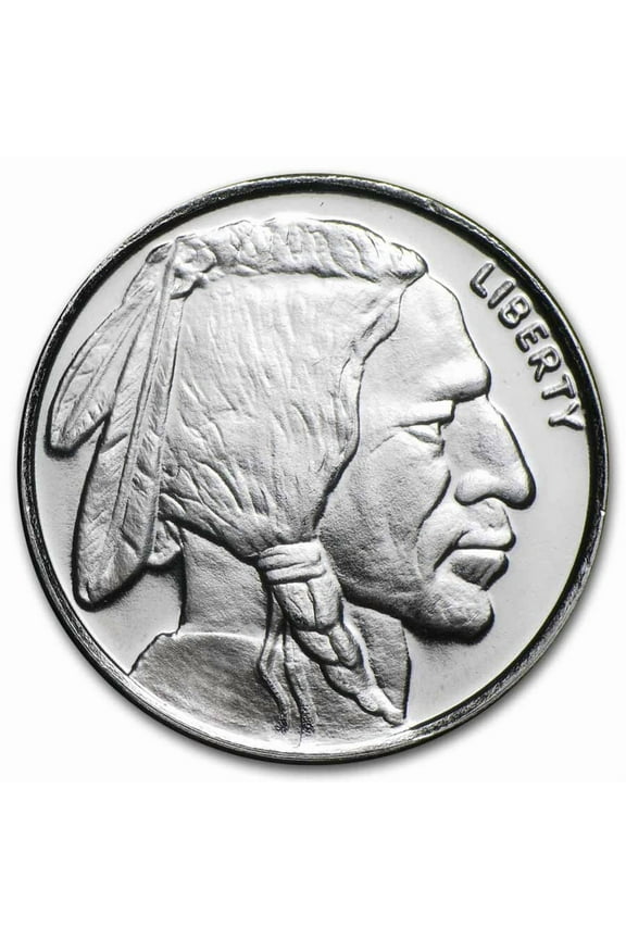 1 oz Silver Round - Buffalo