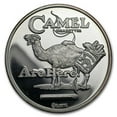 thumbnail image 1 of 1 oz Silver Round - CAMEL Cigarettes Mascot (Random Motif), 1 of 3