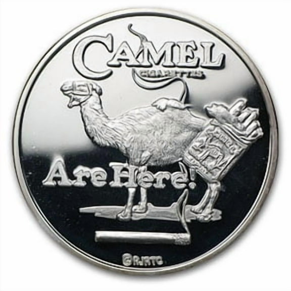 1 oz Silver Round - CAMEL Cigarettes are Here!