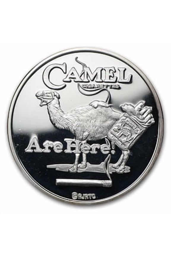 1 oz Silver Round - CAMEL Cigarettes are Here!