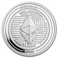 thumbnail image 1 of 1 oz Silver Round - Ethereum, 1 of 2