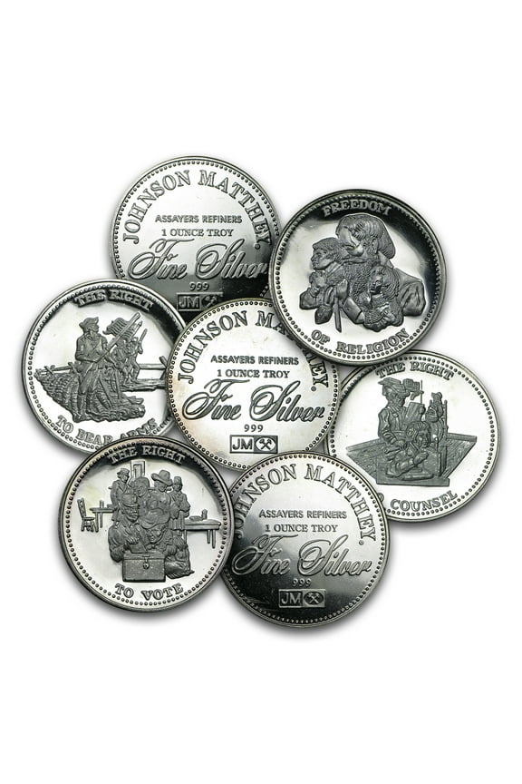 1 oz Silver Round - (Freedom, Random Motif)