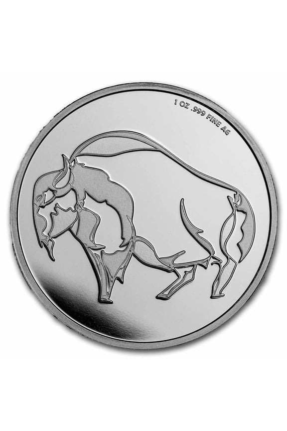 1 oz Silver Round - "Grand Buffalo" by D.G. Smalling