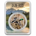 thumbnail image 1 of 1 oz Silver Round - Gun & Rod (Duck) Colorized w/ TEP, 1 of 4