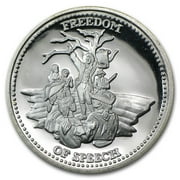 1 oz Silver Round - Johnson Matthey Freedom of Speech