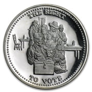 1 oz Silver Round - Johnson Matthey Right to Vote