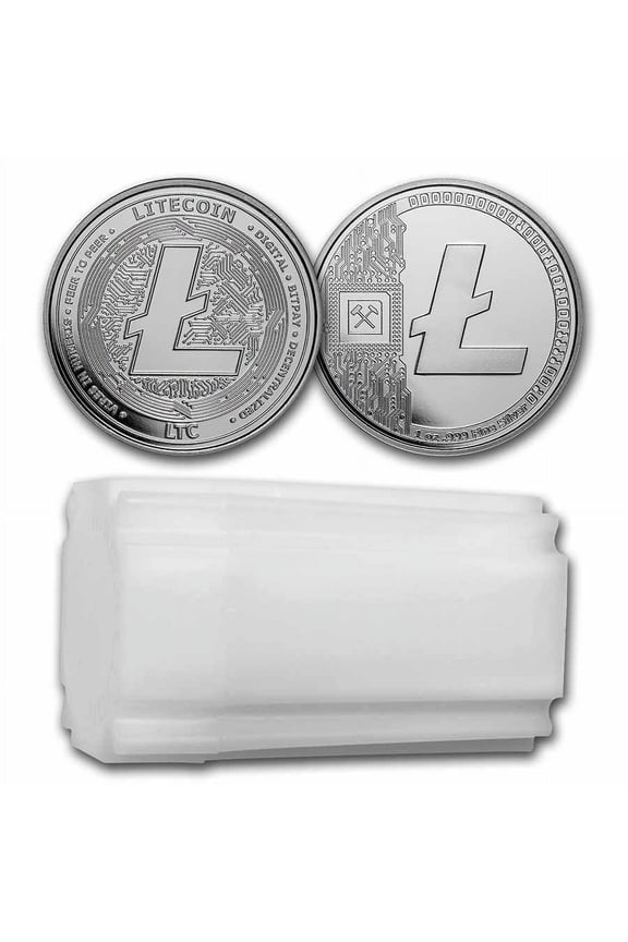 1 oz Silver Round - Litecoin (Tube of 20)