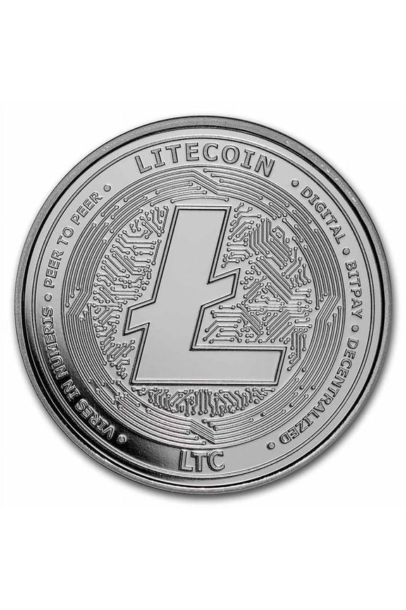 1 oz Silver Round - Litecoin