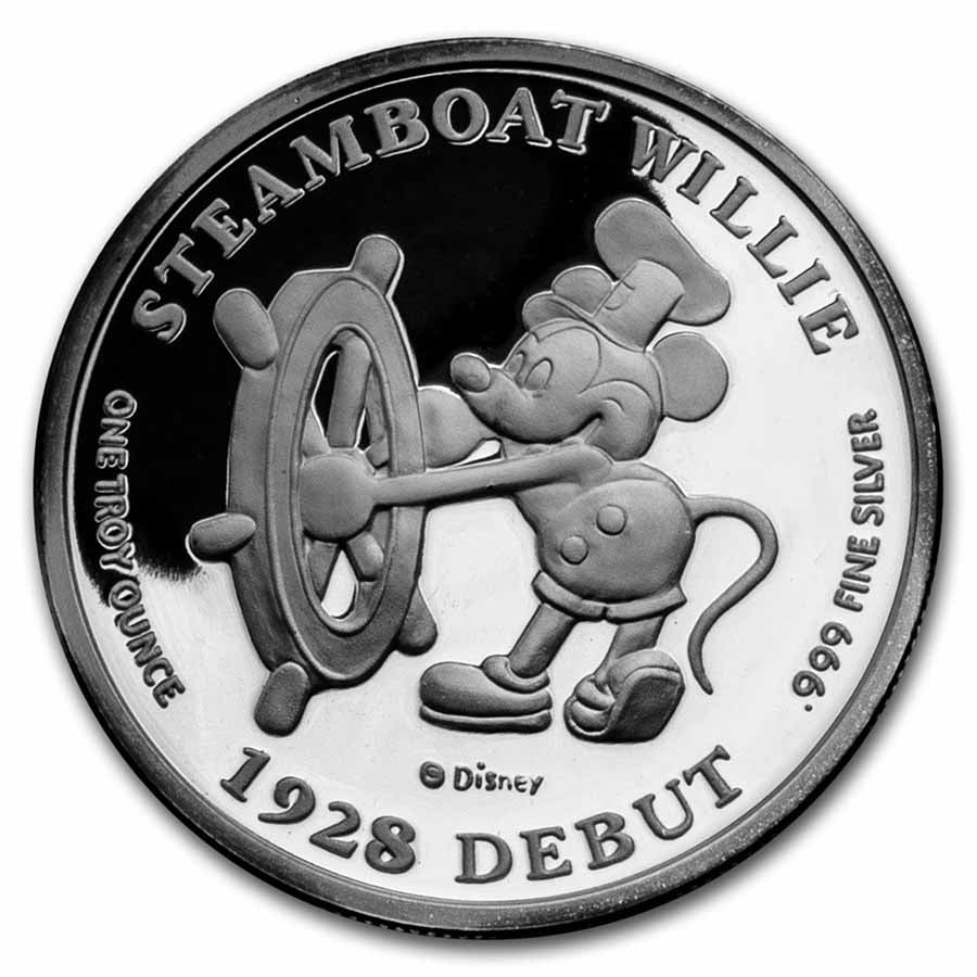 Steamboat Willie Coin