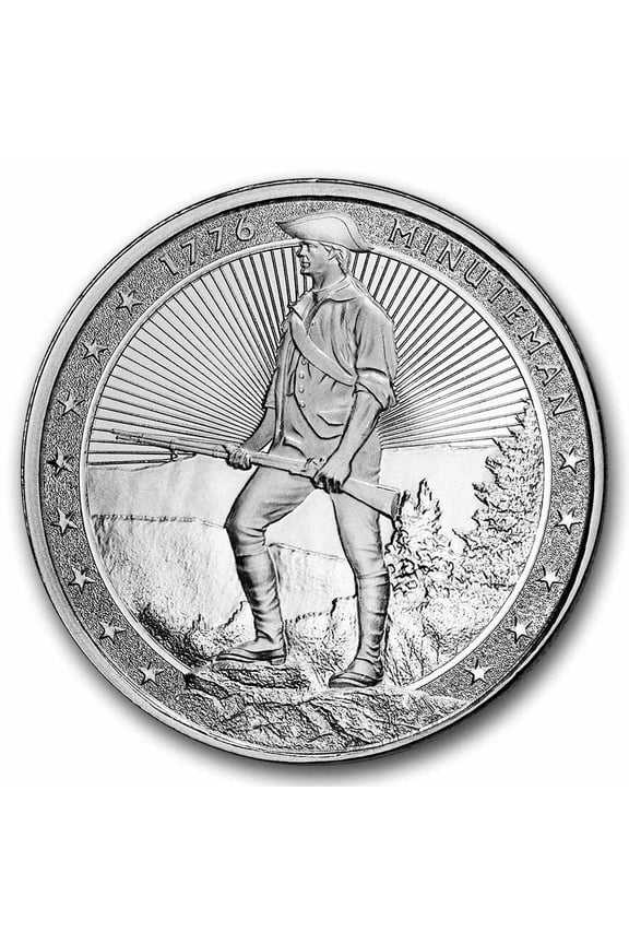 1 oz Silver Round - Minuteman