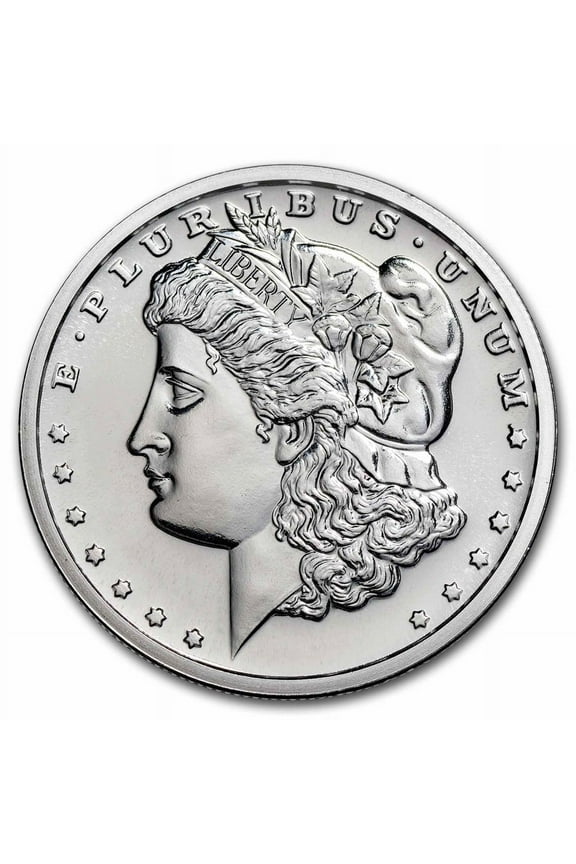 1 oz Silver Round - Morgan Dollar Design