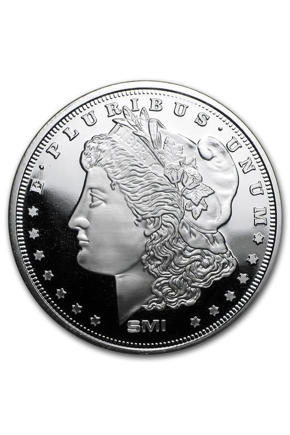 1 oz Silver Round - Morgan Dollar (Mint Mark SI)