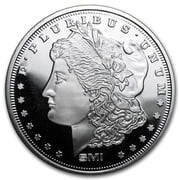 1 oz Silver Round - Morgan Dollar Mint Mark SI