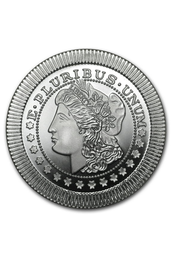 1 oz Silver Round - Morgan Dollar (Stackable)