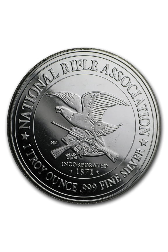 1 oz Silver Round - NRA (Random Motif)