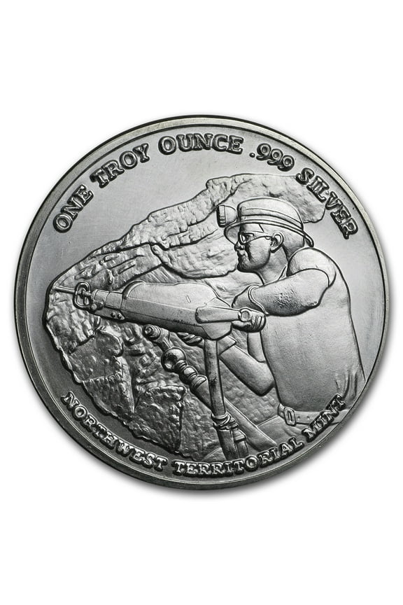 1 oz Silver Round - Pan American Silver Corp