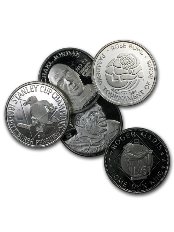 1 oz Silver Round - Sports Memorabilia (Random Motif)