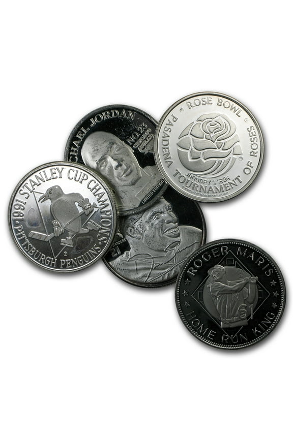 1 oz Silver Round - Sports Memorabilia (Random Motif)