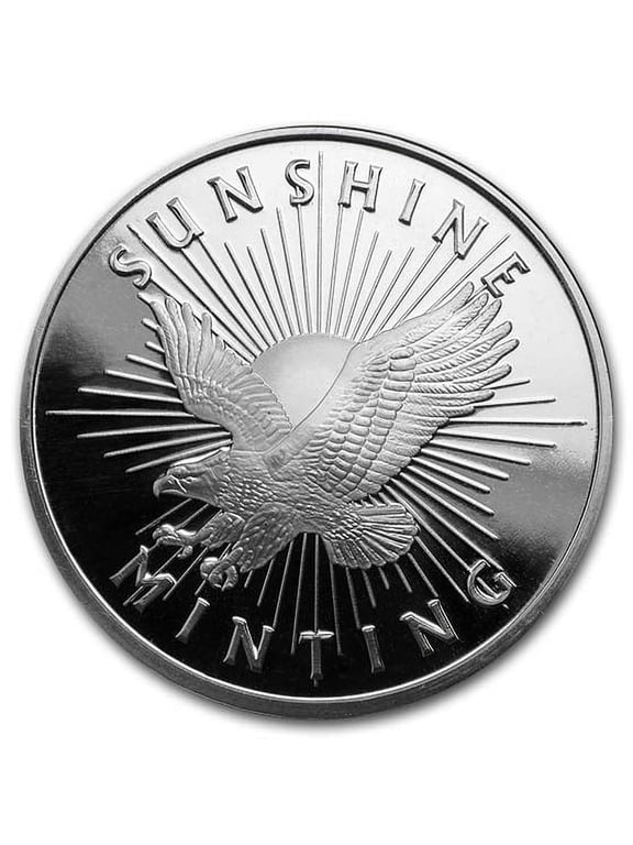 1 oz Silver Round - Sunshine Mint (Mint Mark SI)