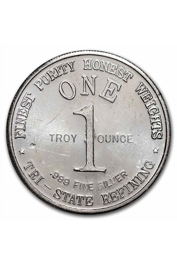 1 oz Silver Round - Tri-State Refining