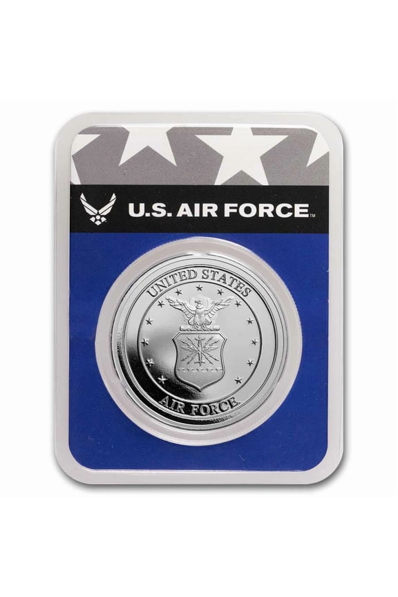 1 oz Silver Round - U.S. Air Force (In TEP)