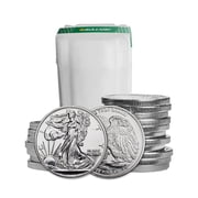 1 oz Silver Walking Liberty Round - Tube of 20 Rounds