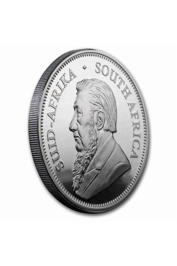 1 oz South African Silver Krugerrand coin (Random Year)