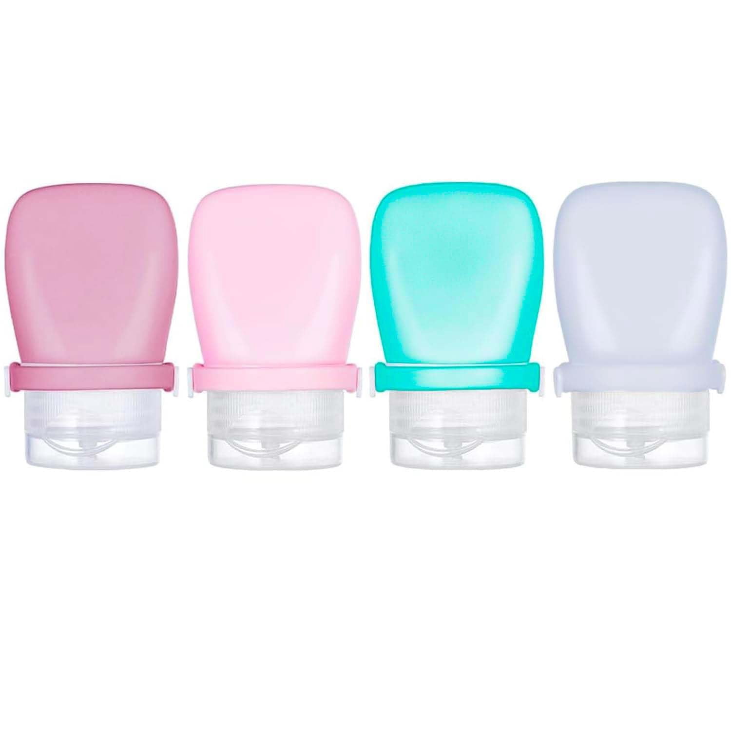 1 oz Travel Bottles, Leakproof Silicone Squeeze Bottle Mini Size ...