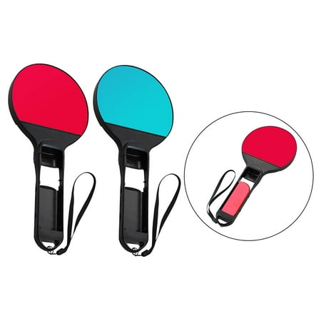 1 paar Table Tennis Racket Easy to Install Easy to Remove Stylish with 2pcs Wrist Straps for Racket Sports Games