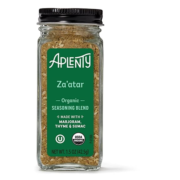 (1 pack) Aplenty, Organic Za'atar Seasoning Blend, 1.5 Oz