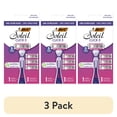 thumbnail image 1 of (1 pack) BIC Soleil Click 5 Women's Disposable Razor with Handle, 3 Count, 1 of 13