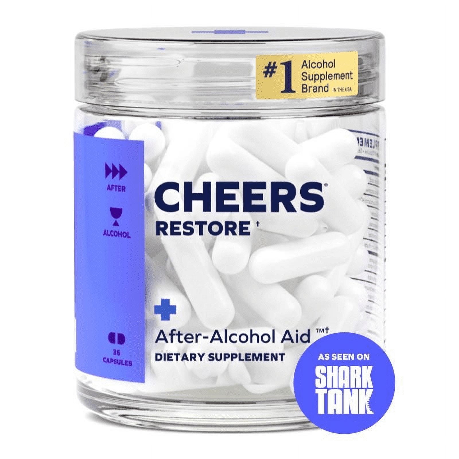 1 pack C h e e rs After- Cheers +Liver Support 36count - Walmart.com