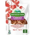 thumbnail image 1 of (1 pack) Cascadian Farm Organic Granola with No Added Sugar, Cinnamon Apple Cereal, Resealable Pouch, 11 oz., 1 of 1