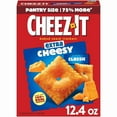 thumbnail image 1 of (1 pack) Cheez-It Cheese Crackers, Baked Snack Crackers, Lunch Snacks, Extra Cheesy, 12.4oz Box (1 Box), 1 of 1
